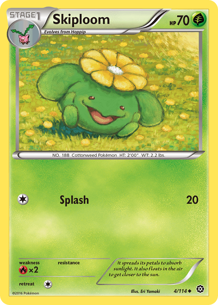 Skiploom 寶可夢 card
