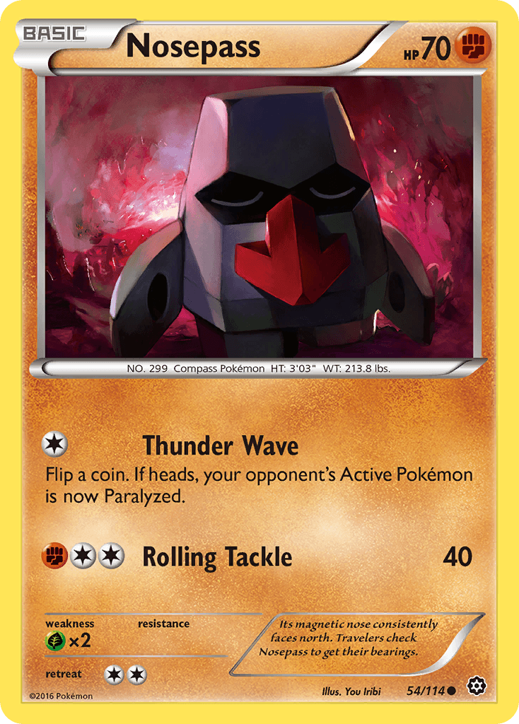 Nosepass Steam Siege card