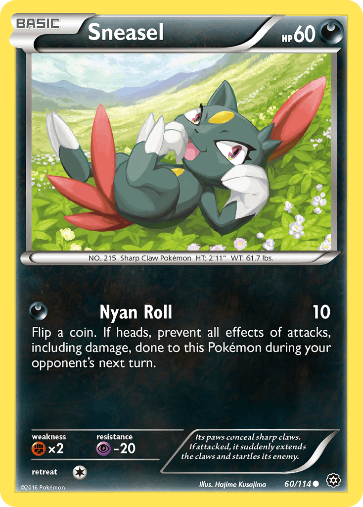 Sneasel Steam Siege card