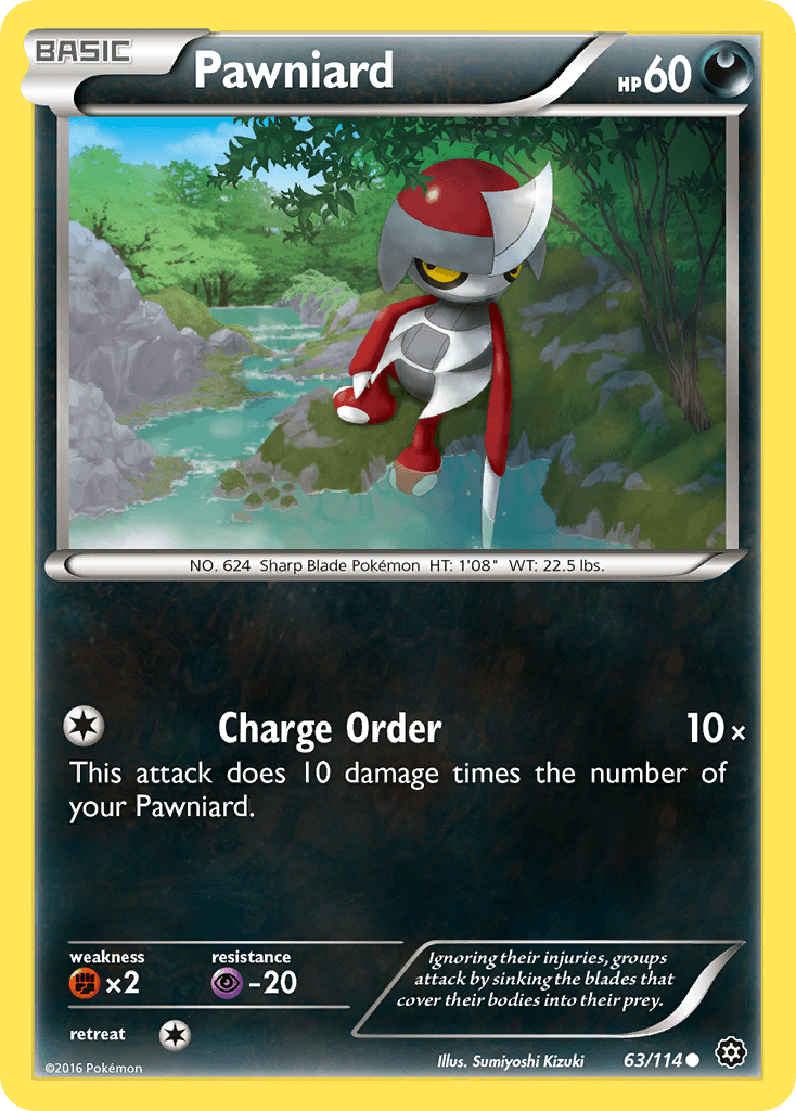 Pawniard Steam Siege card