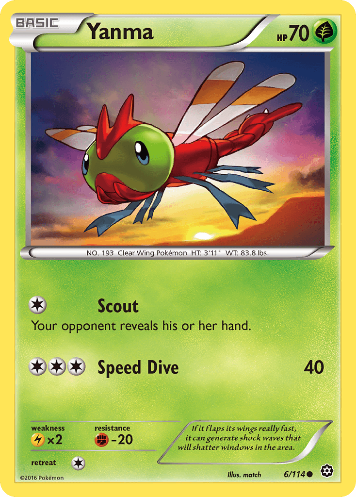 Yanma Steam Siege card