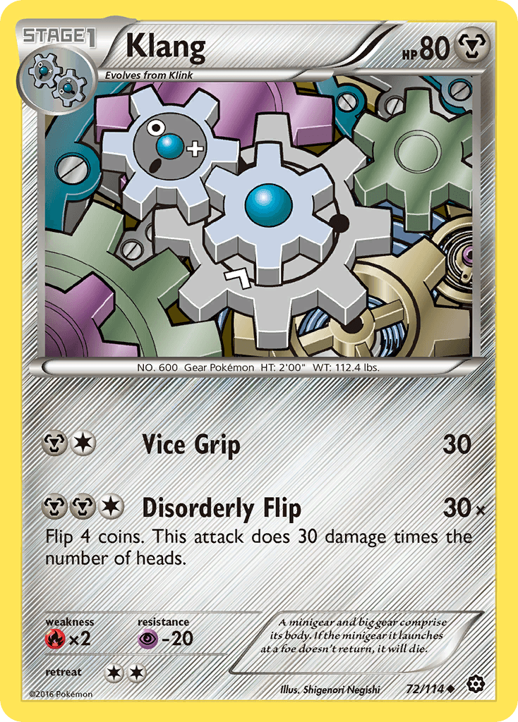Klang Steam Siege card