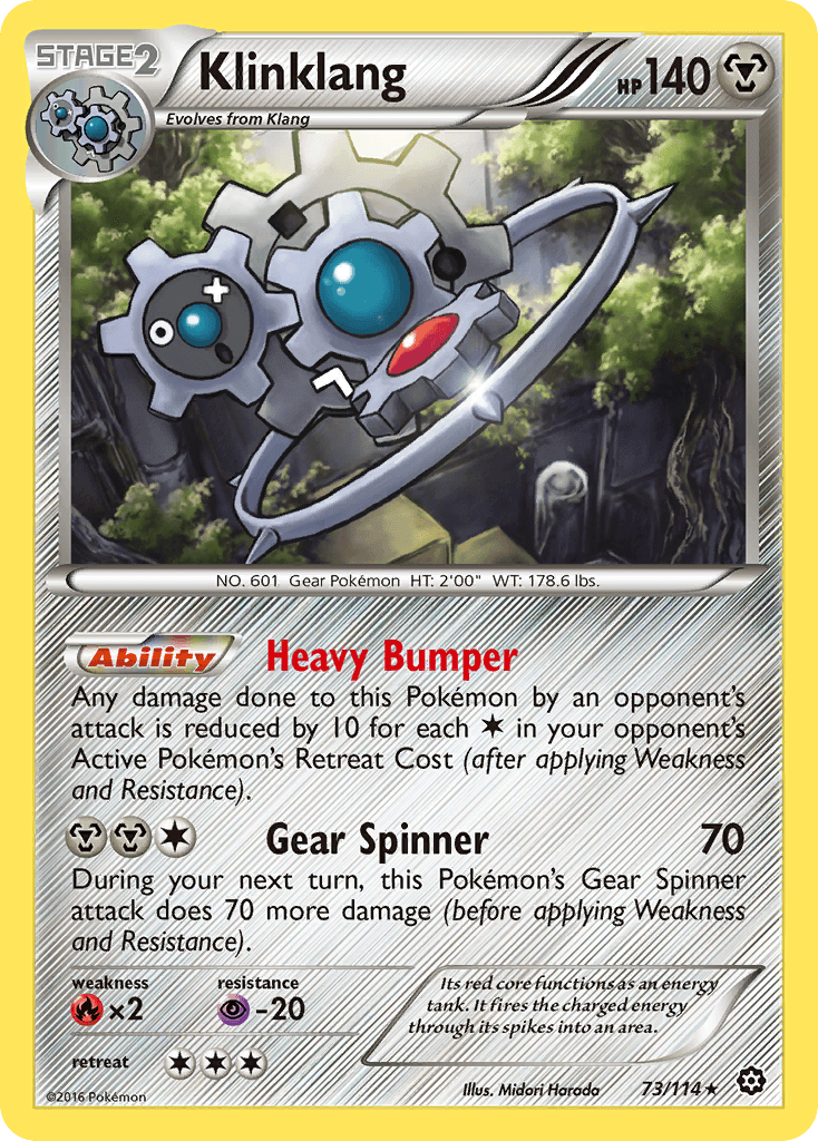 Klinklang Steam Siege card
