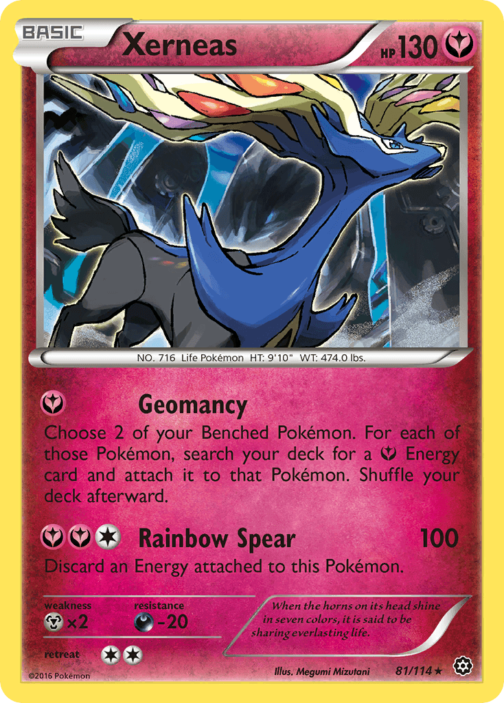 Xerneas Steam Siege card