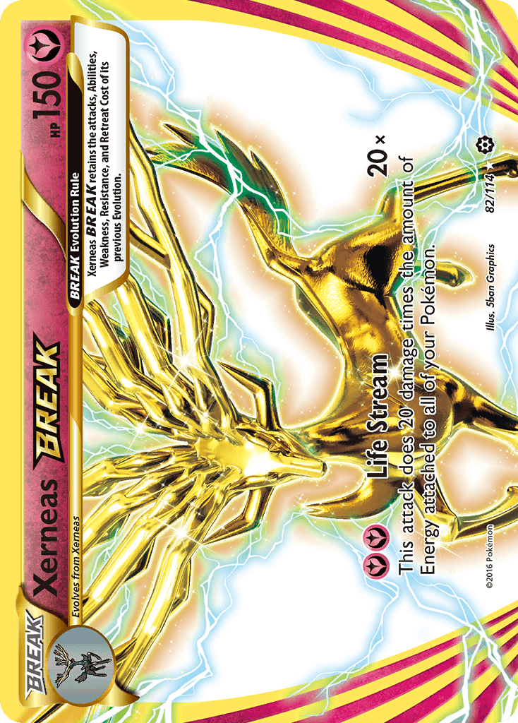 Xerneas BREAK Steam Siege card