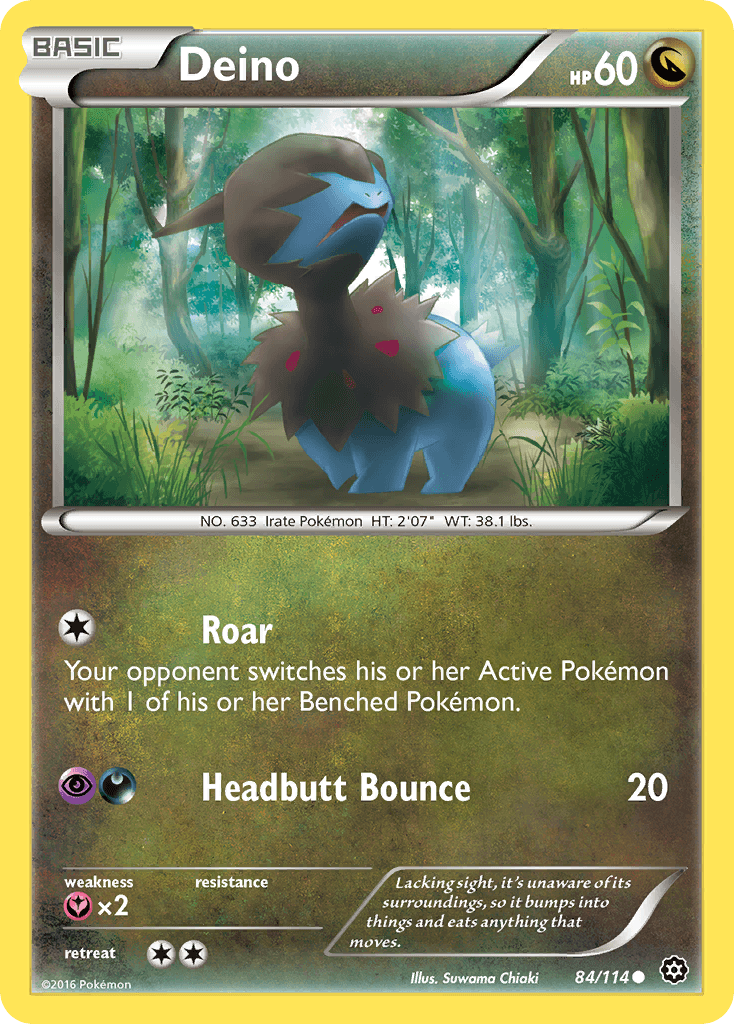 Deino Steam Siege card