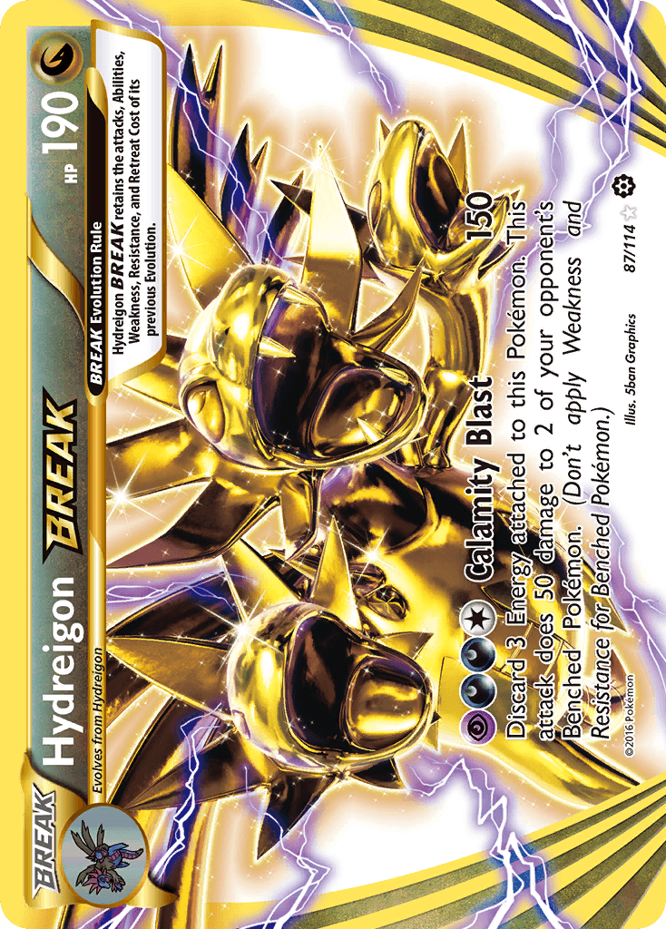 Hydreigon BREAK Steam Siege card