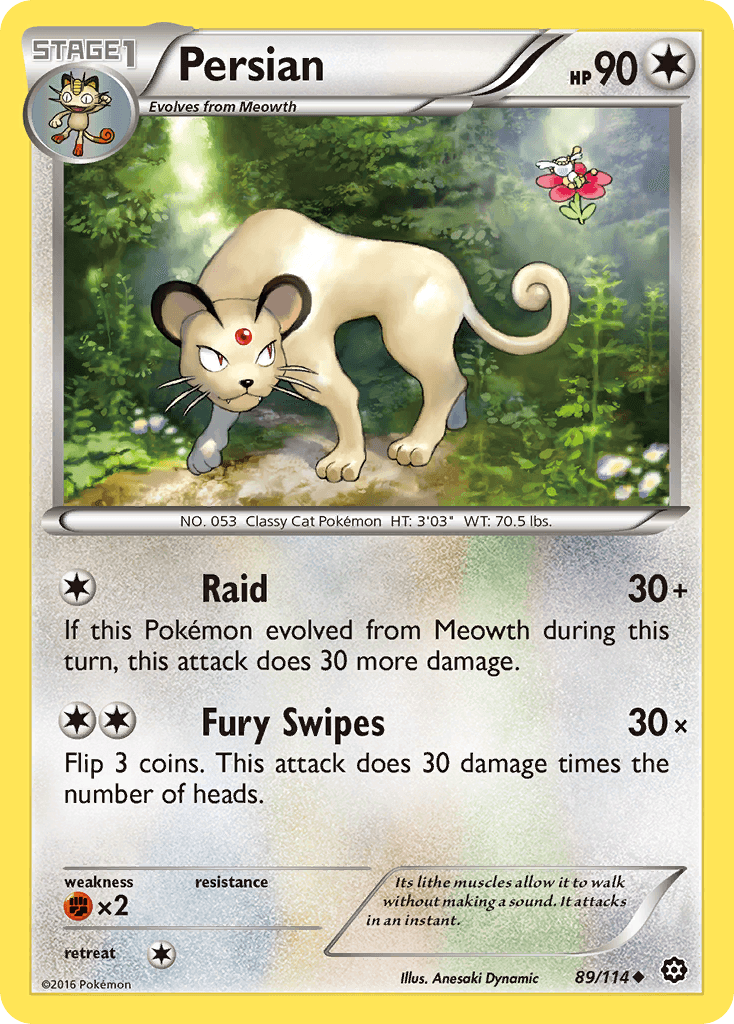 Persian Steam Siege card
