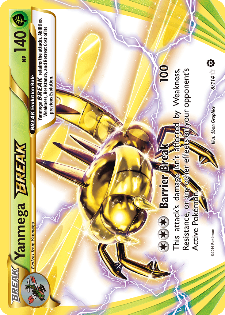 Yanmega BREAK 宝可梦 card