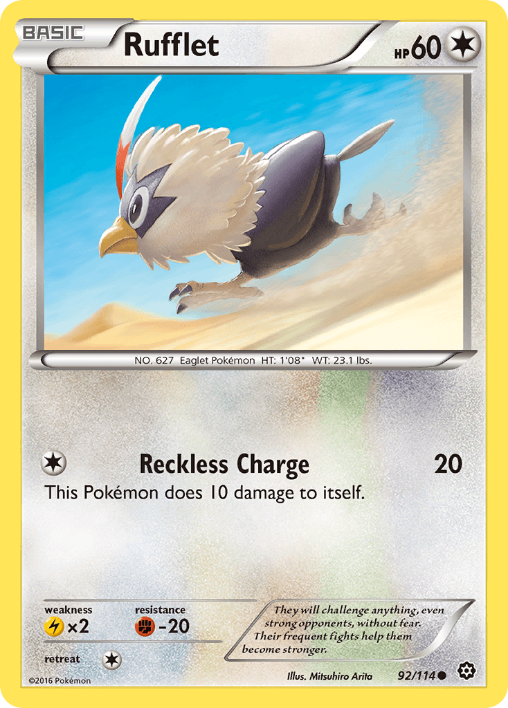 Rufflet 寶可夢 card