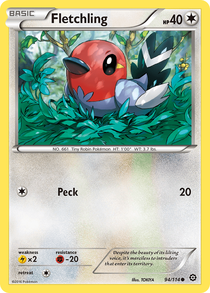 Fletchling Steam Siege card