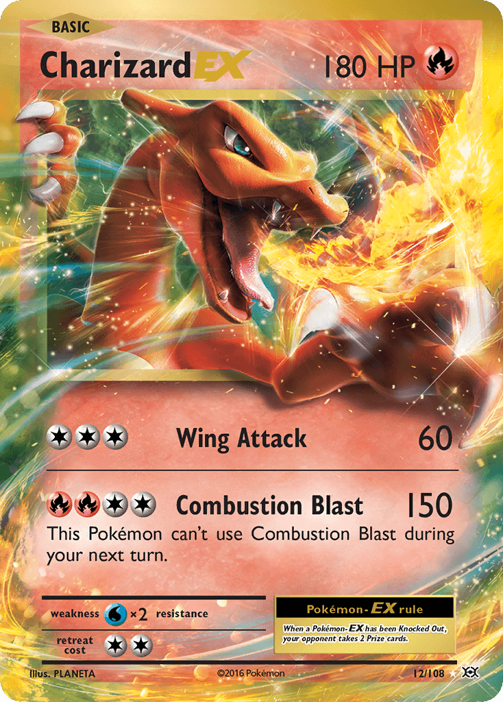 Charizard-EX Evolutions card