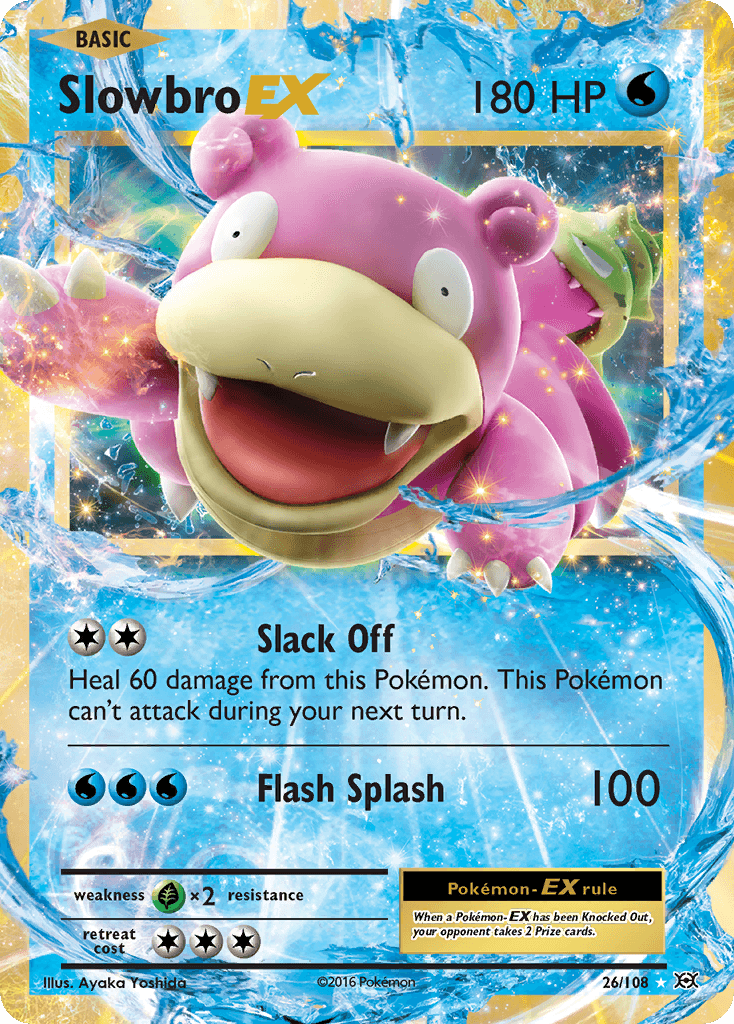 Slowbro-EX Evolutions card