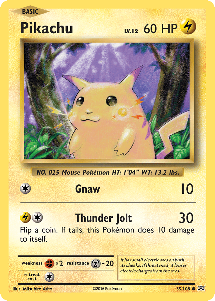 Pikachu 寶可夢 card