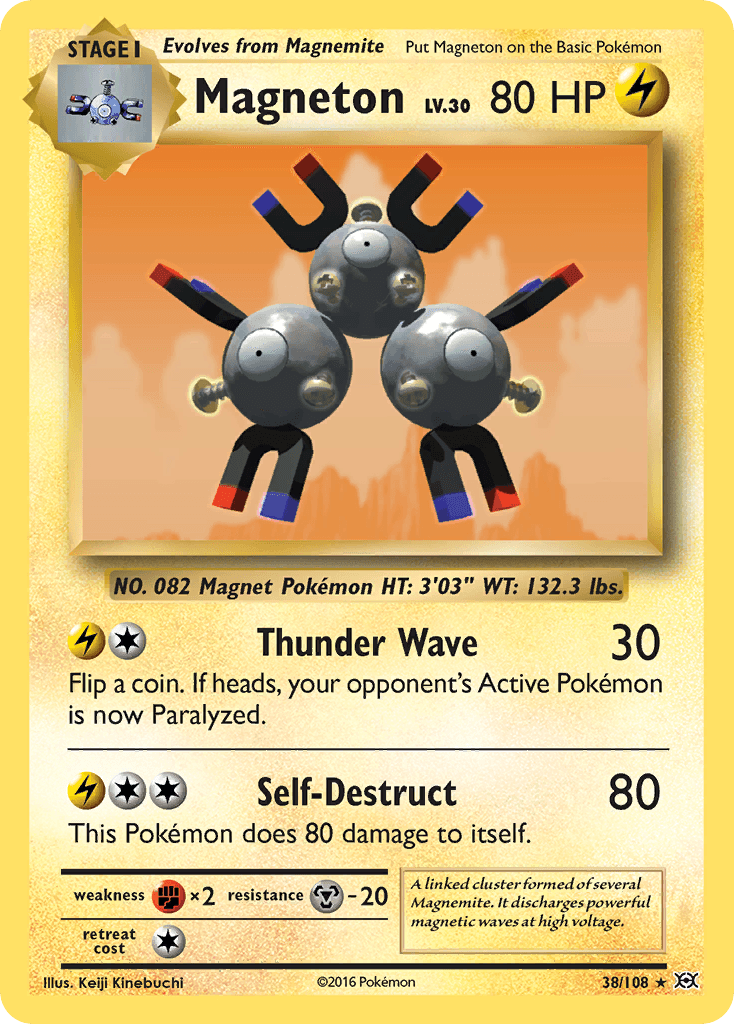 Magneton Evolutions card