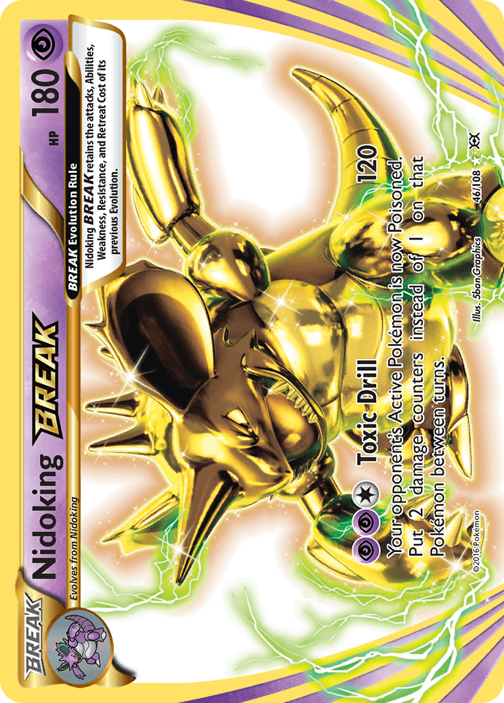 Nidoking BREAK Evolutions card