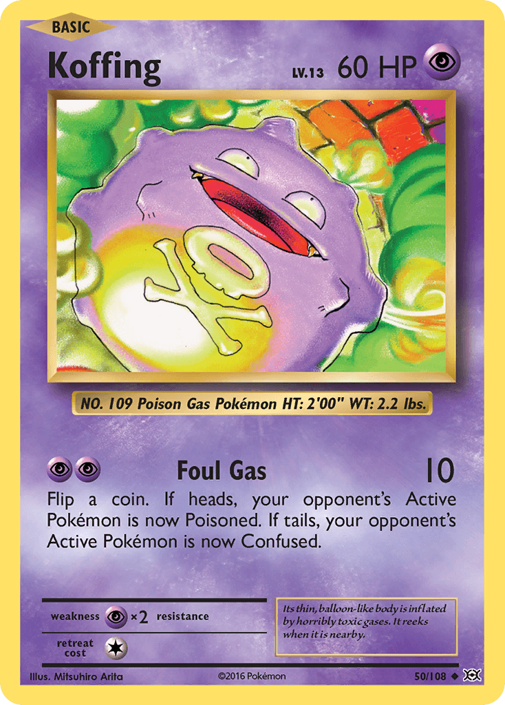 Koffing 寶可夢 card