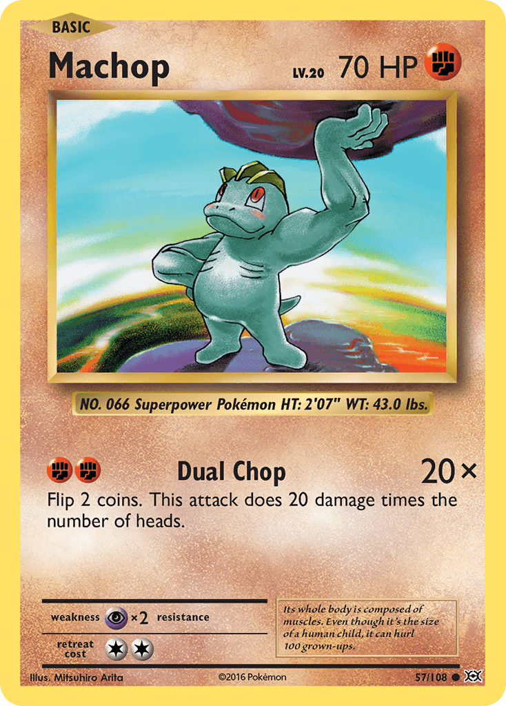 Machop 寶可夢 card