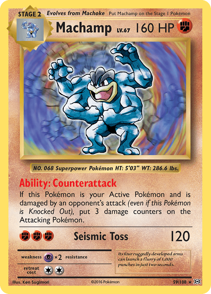 Machamp 寶可夢 card