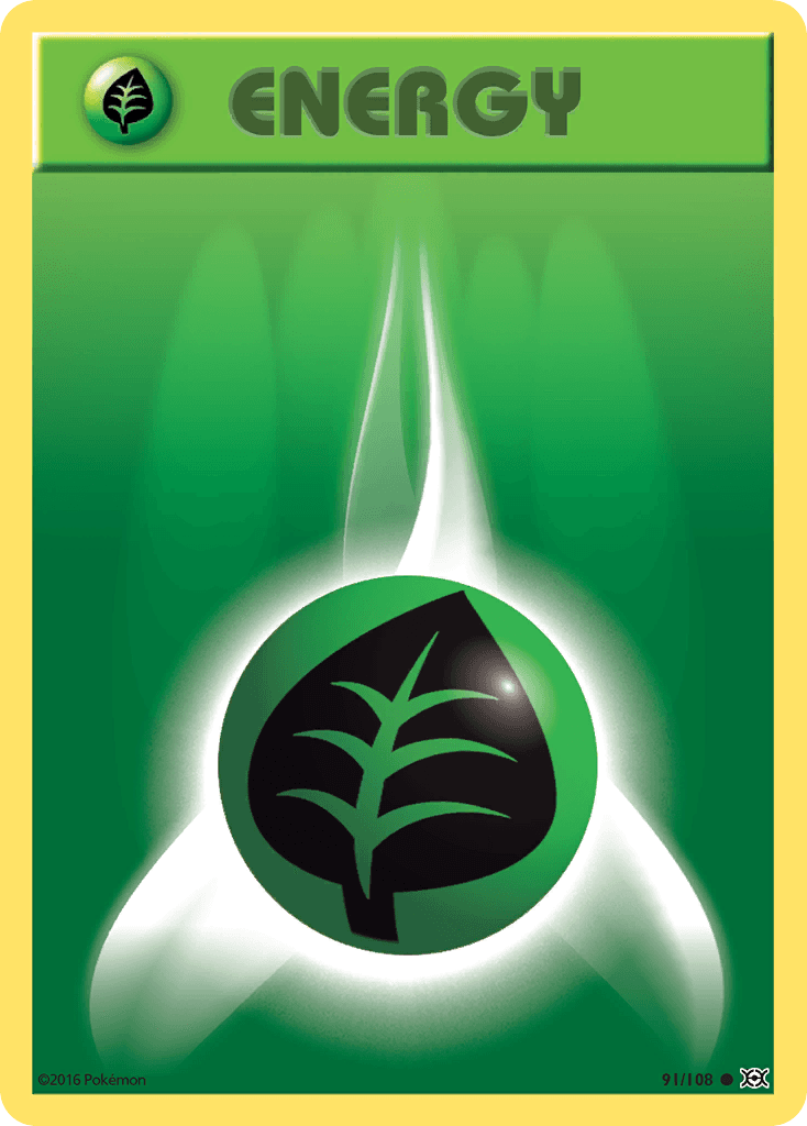 Grass Energy Evolutions card