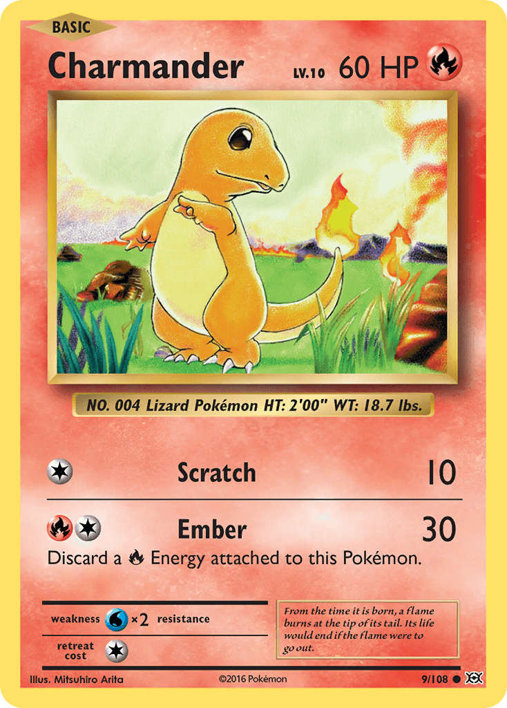 Charmander 寶可夢 card