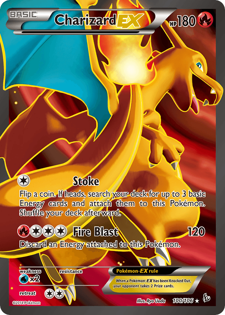 Charizard-EX Flashfire card