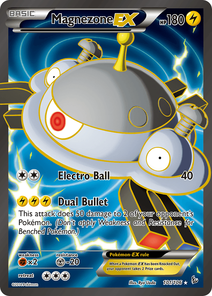 Magnezone-EX Flashfire card