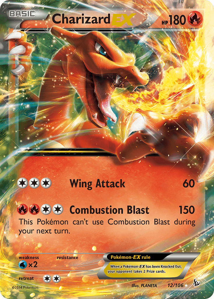 Charizard-EX Flashfire card