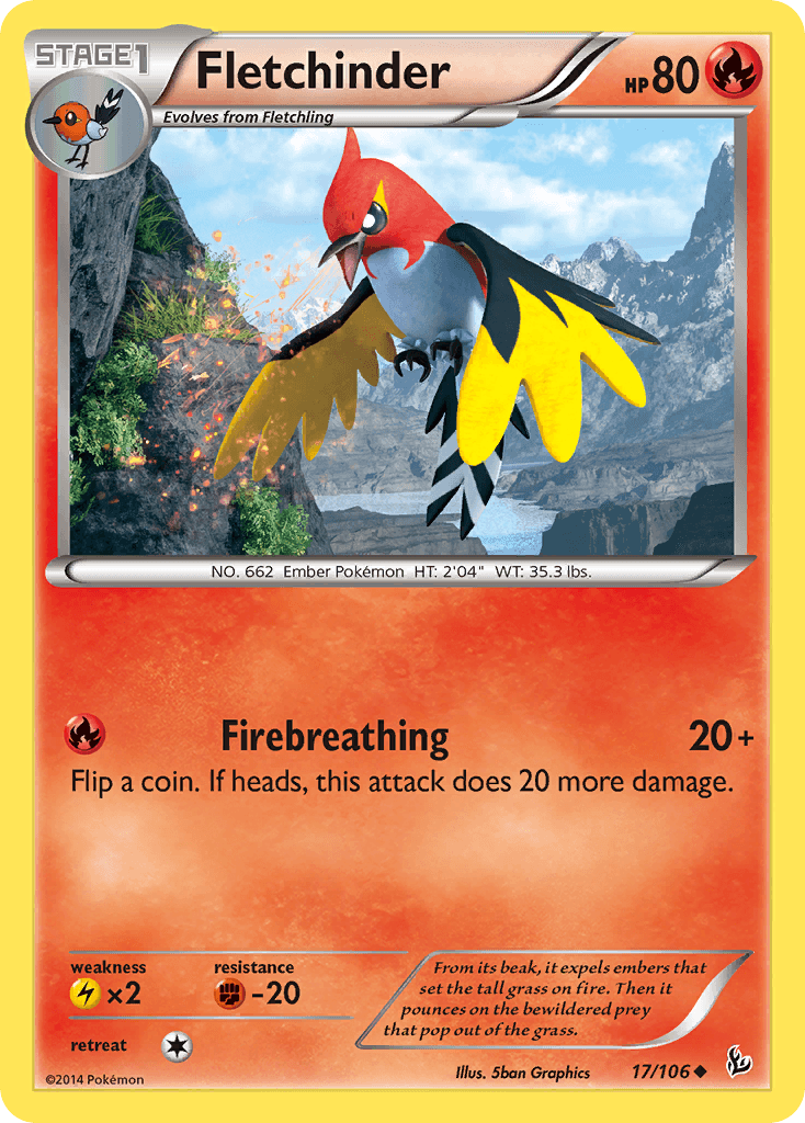 Fletchinder Flashfire card