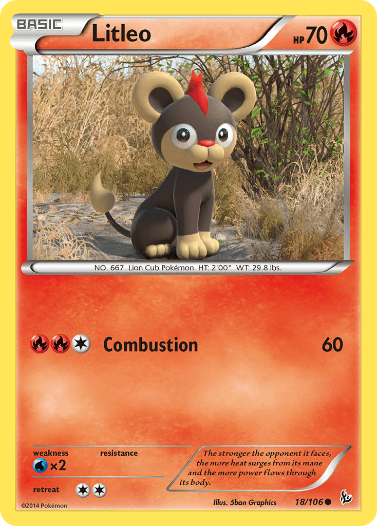 Litleo Flashfire card