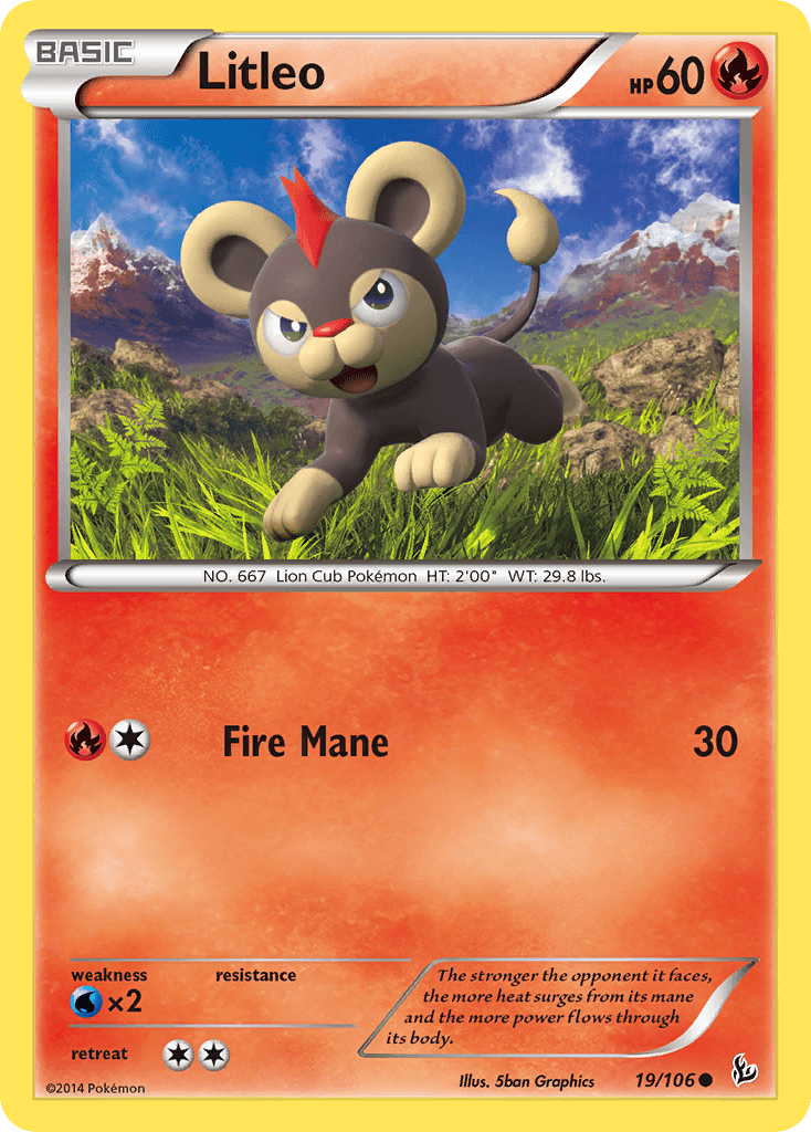 Litleo Flashfire card