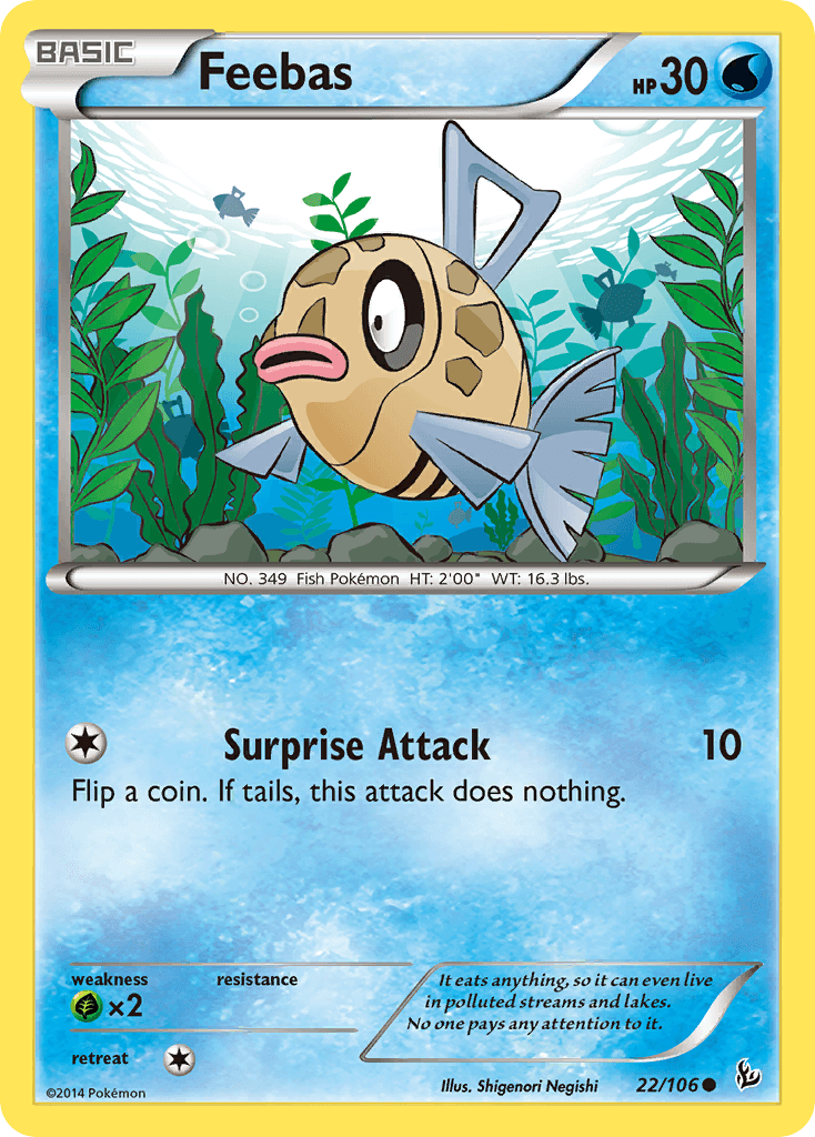 Feebas Flashfire card