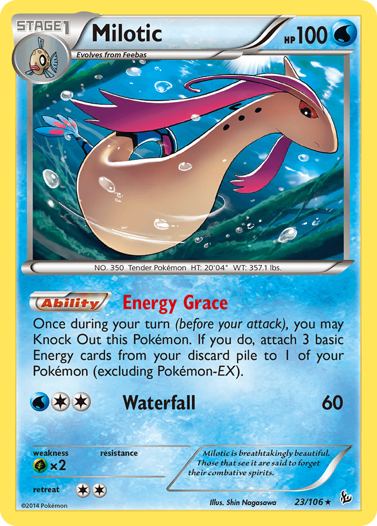 Milotic Flashfire card