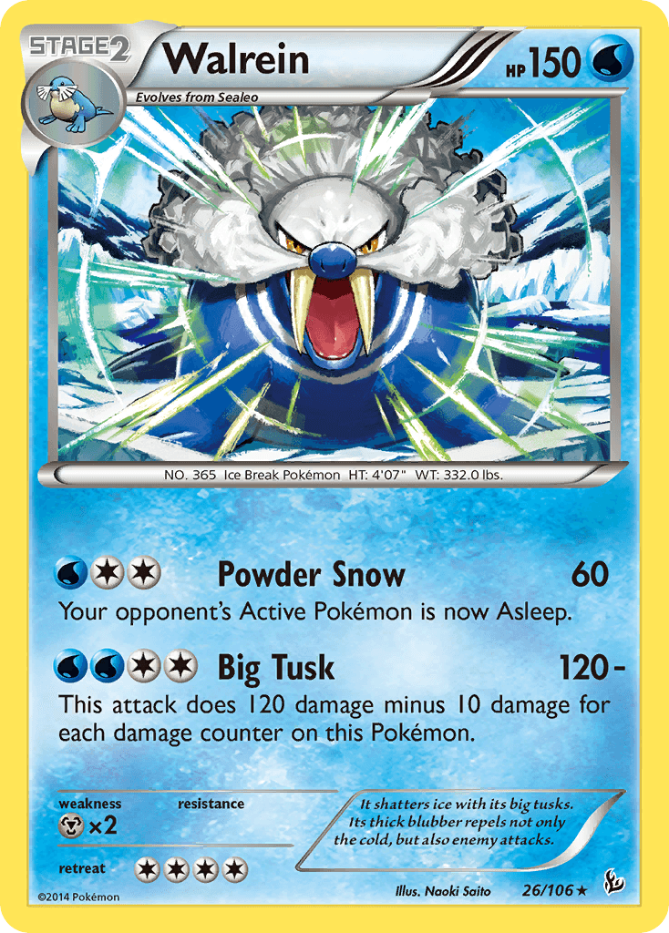 Walrein Flashfire card