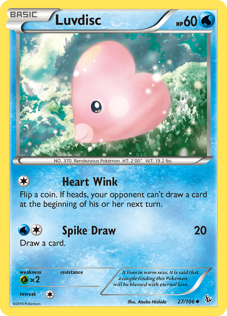 Luvdisc Flashfire card