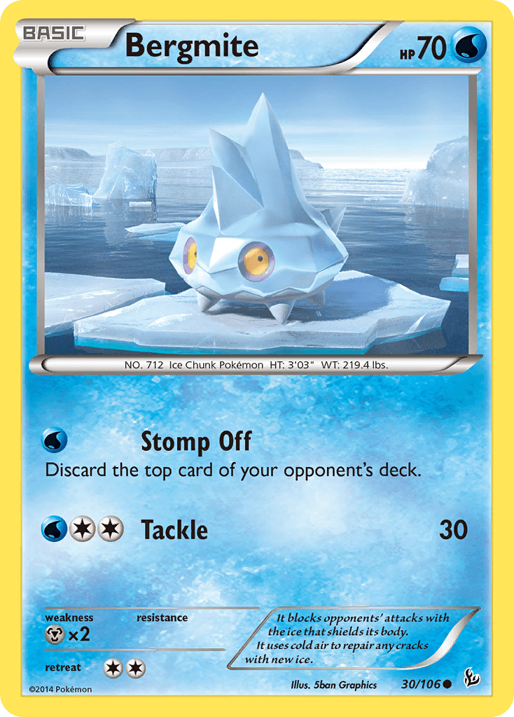 Bergmite Flashfire card