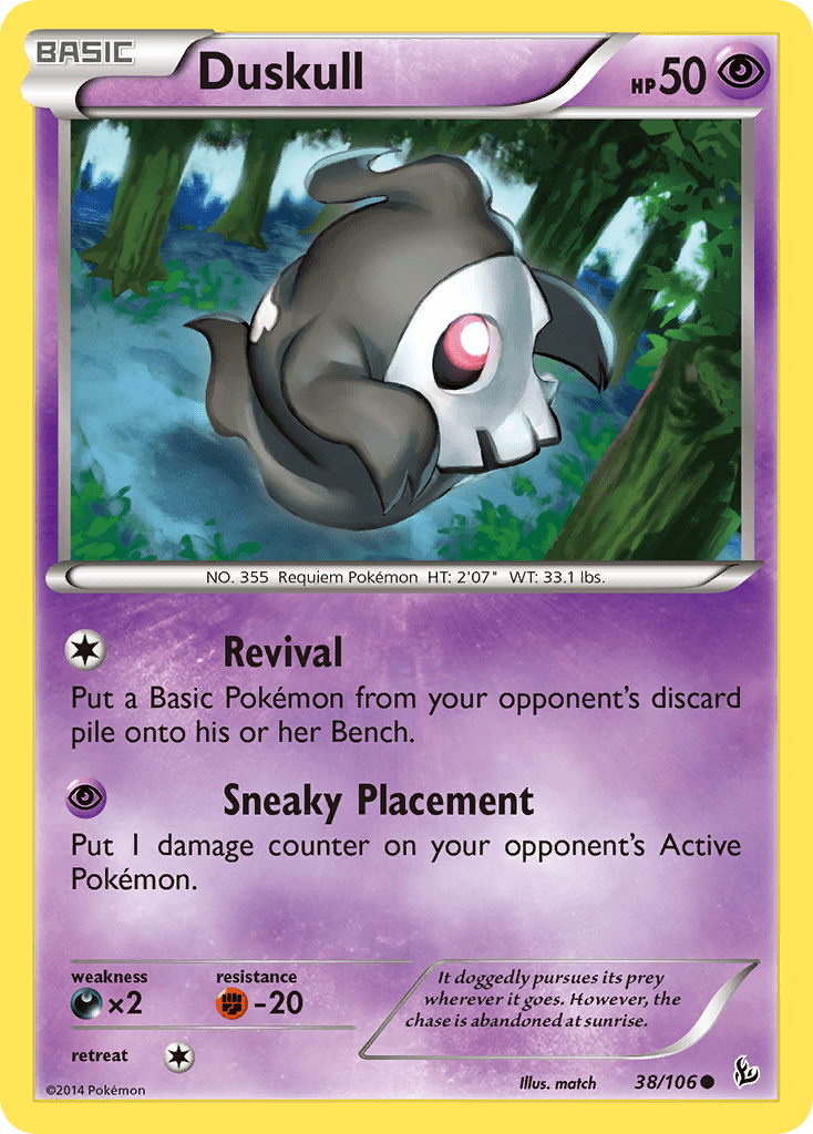 Duskull Flashfire card
