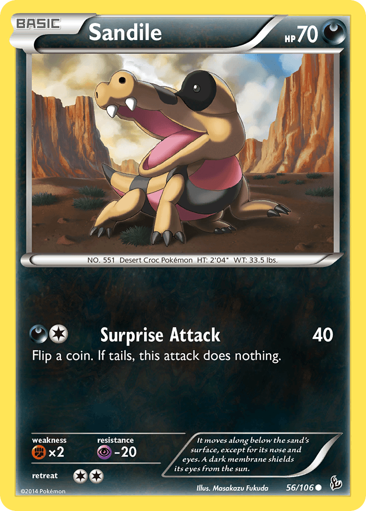 Sandile Flashfire card
