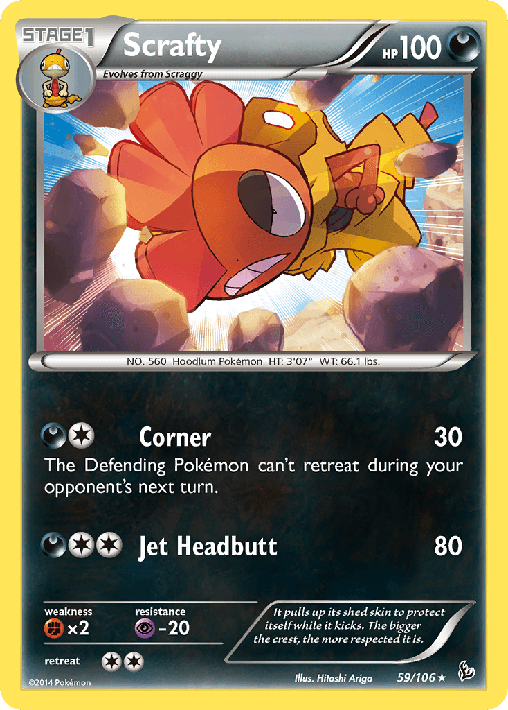 Scrafty Flashfire card