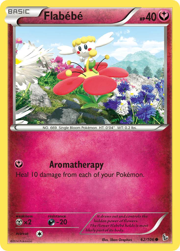 Flabébé Flashfire card