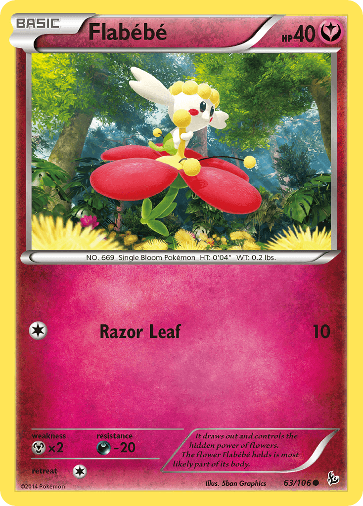 Flabébé Flashfire card
