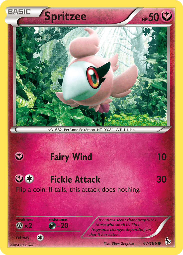 Spritzee Flashfire card