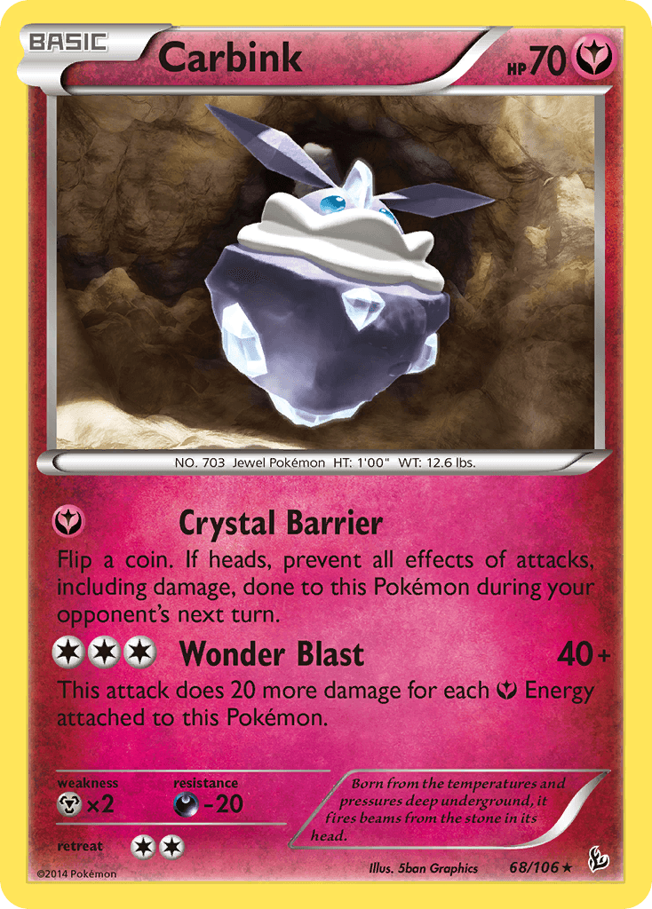 Carbink Flashfire card