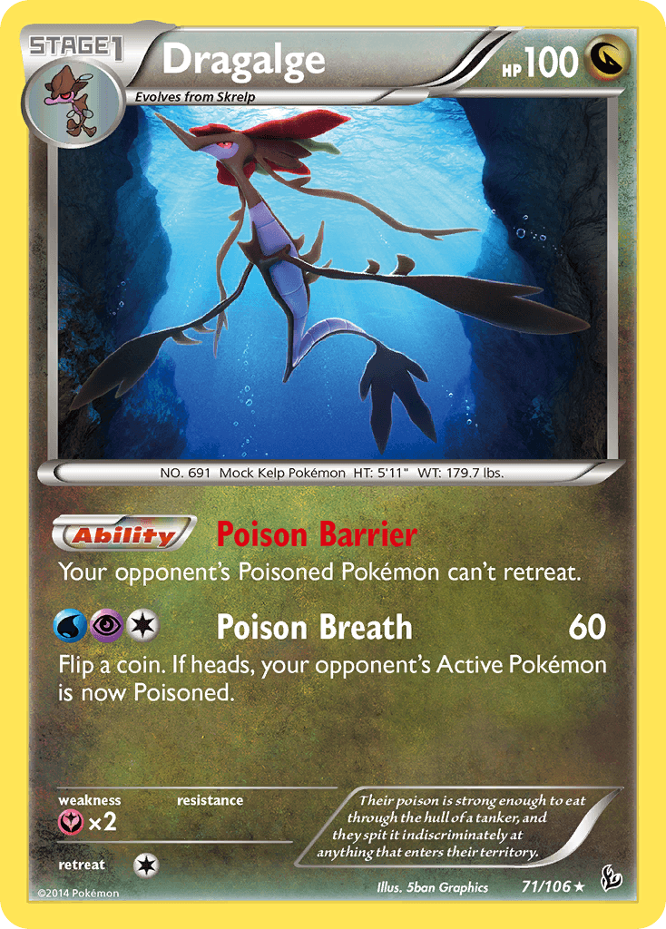 Dragalge Flashfire card