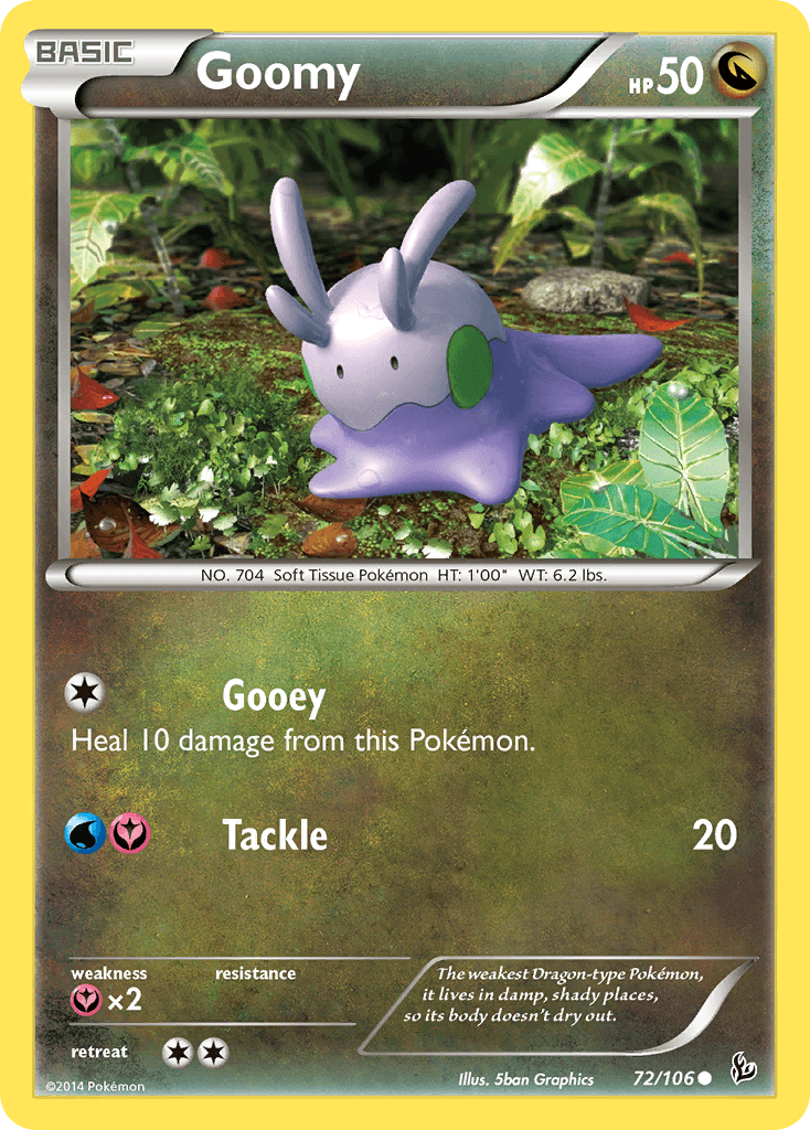 Goomy Flashfire card