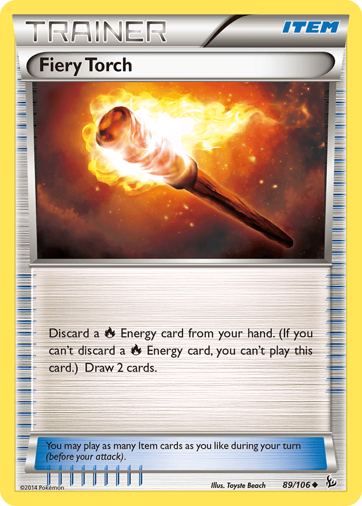 Fiery Torch Flashfire card