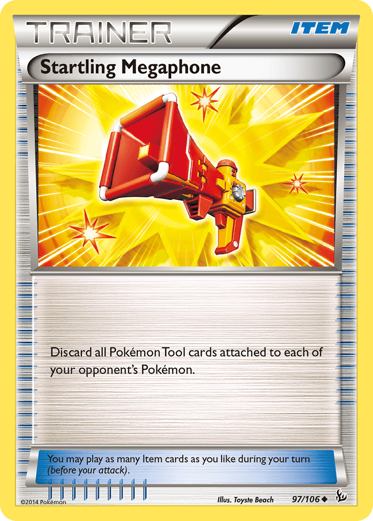 Startling Megaphone Flashfire card