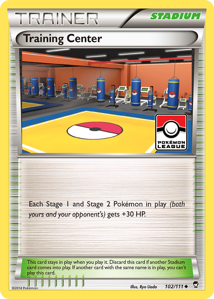 Training Center Furious Fists card