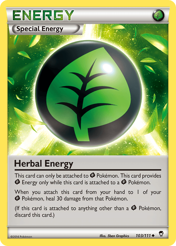 Herbal Energy Furious Fists card