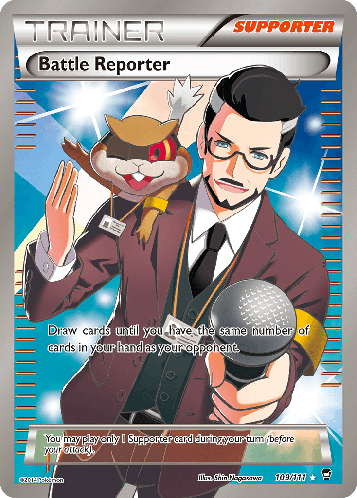 Battle Reporter Furious Fists card